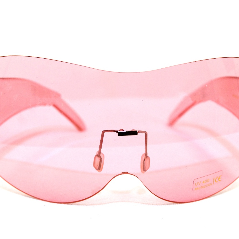 Pink Super Shield Sunglasses